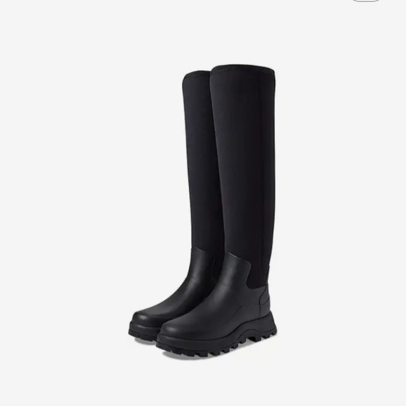Hunter City Explorer Tall Boot in Black NWOB - Picture 1 of 14